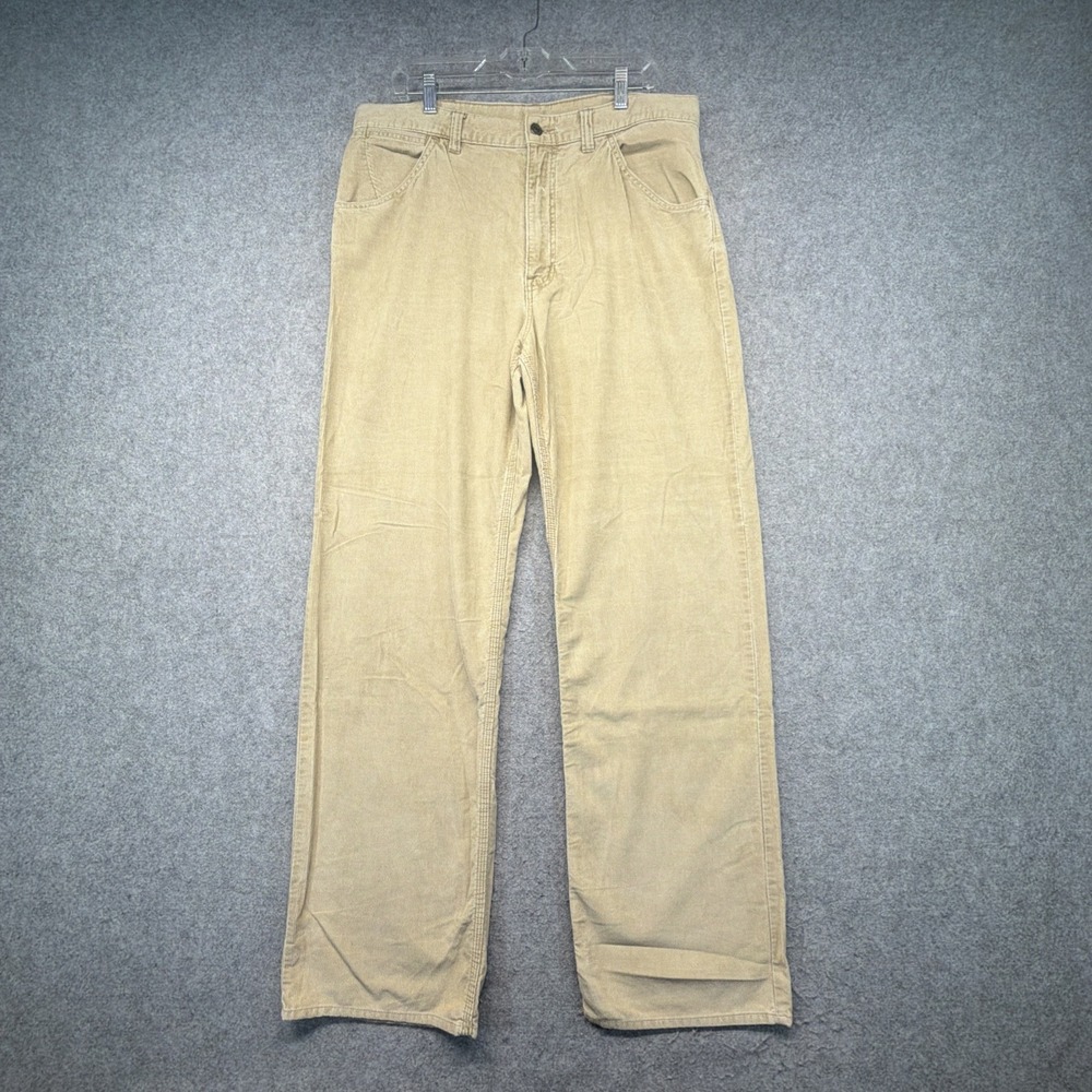 Vintage Gap Pants Mens 36x34 Khaki Carpenter Corduroy Baggy Skater 90s